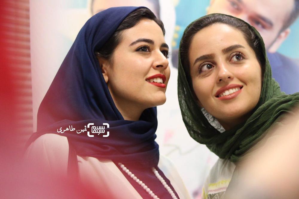 ماهور الوند در اکران مردمی فیلم «ملی و راه های نرفته اش» در سینما کوروش